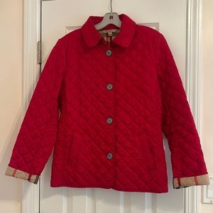 AUTHENTIC Excellent condition like new Burberry quilted jacket